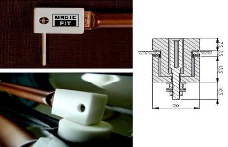 Infrared crystal dryer continuous processing